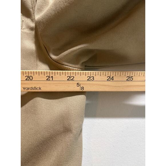 TravelSmith Coat Blazer Jacket Men's Size 42 Khaki Flap Pockets Aviation Utility - Picture 4 of 10